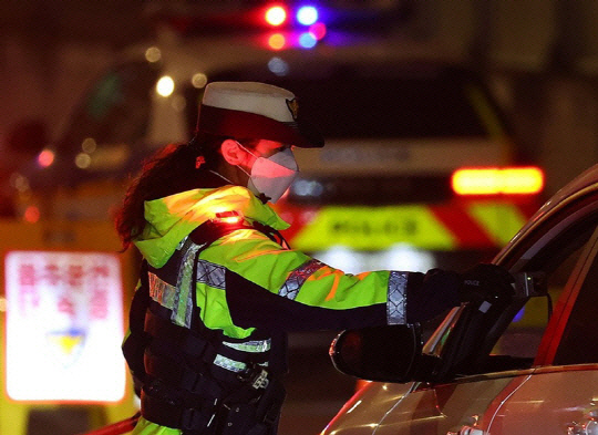 경찰 음주운전 단속. 연합뉴스